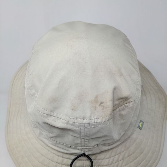 Solar Escape Women's Wide Brim Sun Hat Tan OS Drawstring 100% Polyester - Picture 8 of 10